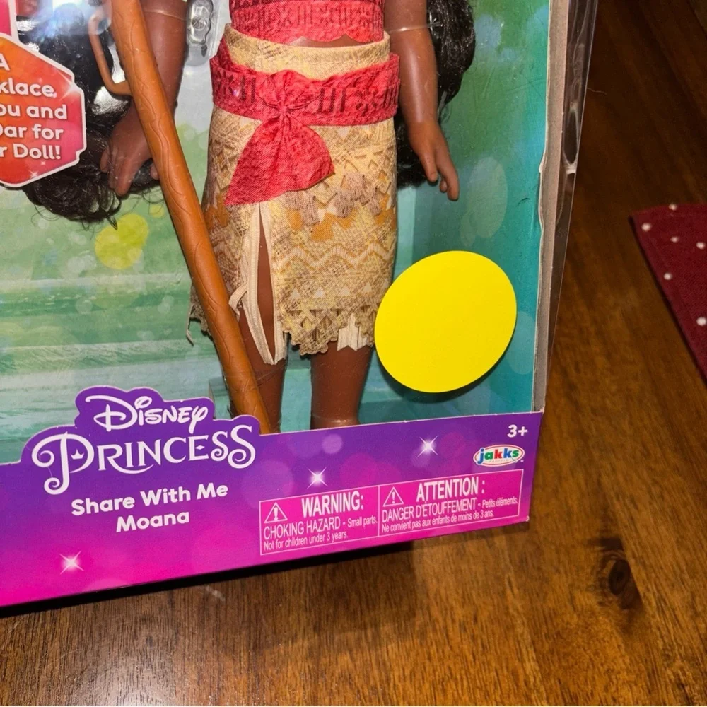 Disney Princess Share‎ with Me Moana Doll with Child-sized Accessories 3+ NEW